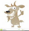 Goat Mascot Clipart Image