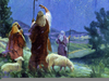 Shepherds Sheep And A Savior Clipart Image