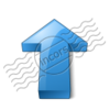 Arrow2 Up Blue 7 Image