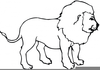 Lion Clipart Outline Image