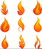 Free Flaming Clipart Image