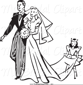 Free Bridal Dress Clipart | Free Images at Clker.com - vector clip art