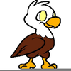 Eagle Reading Clipart Image