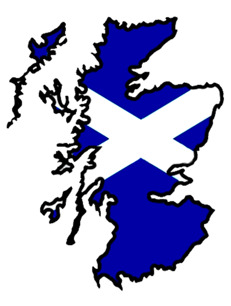 clipart map of scotland - photo #1