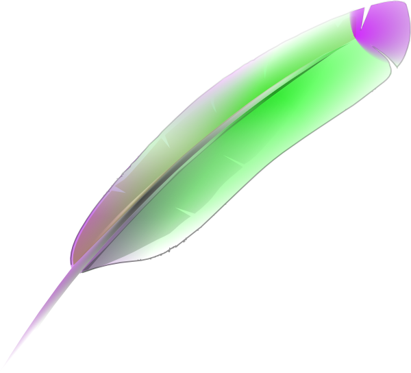 Clipart Cartoon Feather Png - All our images are transparent and free