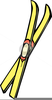 Clipart And Skis Image