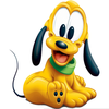 Christmas Pluto Clipart Image