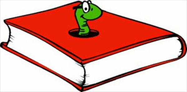 book worm clipart - photo #39