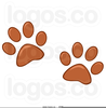 Free Paw Dog Clipart Image