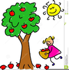 Apple Orchard Clipart Image