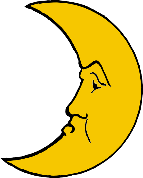 clipart picture of a moon - photo #12