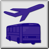 Hotel Icon Airport Shuttle Clip Art
