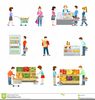Person Shopping Clipart Image