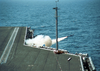 A Nato  Sea Sparrow  Missile Launches From Aboard Uss George Washington (cvn 73) Image