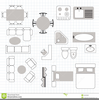 Kitchen Design Floorplan Clipart Image