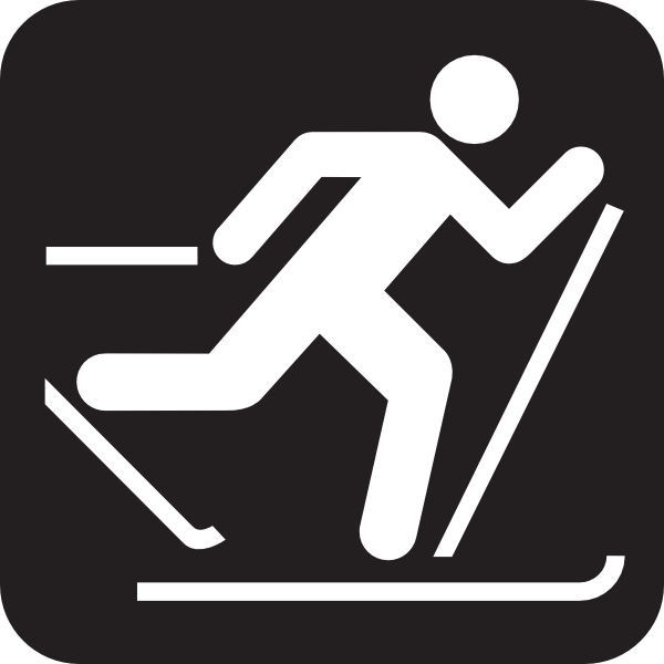 free clipart cross country skiing - photo #13