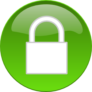 Padlock Button Clip Art at Clker.com - vector clip art online, royalty