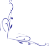 Blue Vine Clip Art