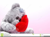 Shy Teddy Bear Clipart Image