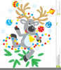 Dancing Snowman Clipart Image