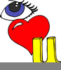 Emo Hearts Clipart Image
