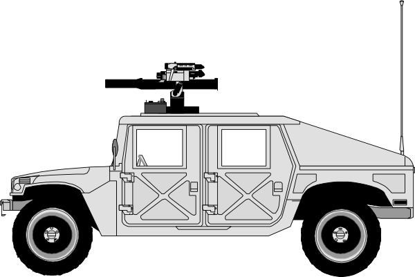 How to draw a army jeep step by step #3