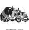 Semi Truck Cartoon Clipart Image