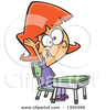 Eating Sandwich Clipart Image