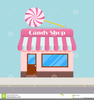 Candy Shop Cartoon Image