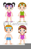 Kids Swimming Pool Clipart Image