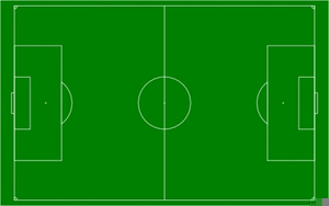 Clipart Soccer Pitch Image