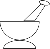 Mortar And Pestle Clip Art