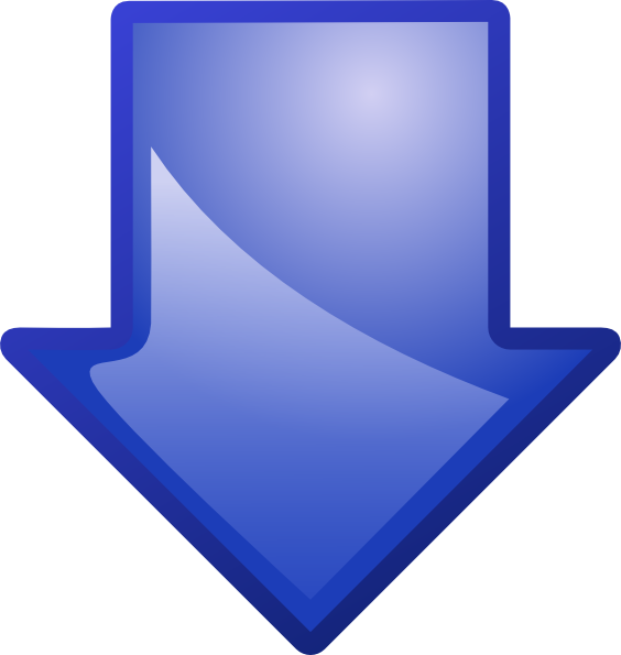 clipart blue arrow - photo #37