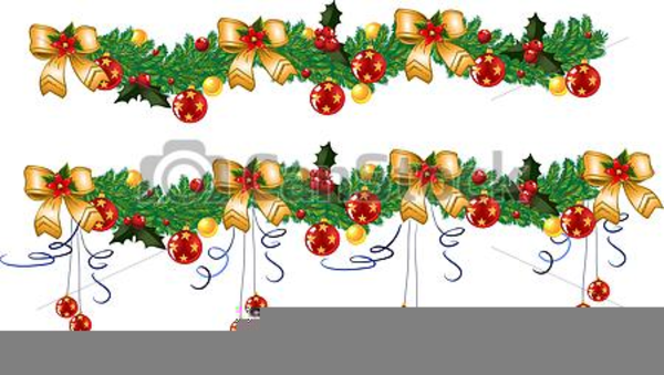 Weihnachts Cliparts Girlande Free Images At Clker Com Vector Clip Art Online Royalty Free Public Domain