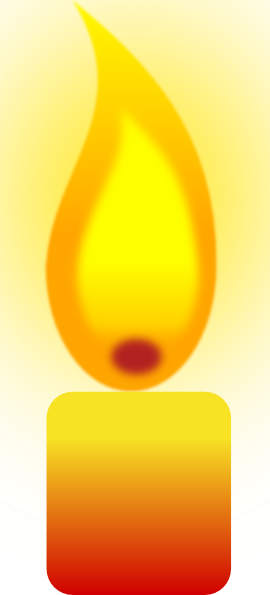 Burning Candle 2 Clip Art at Clker.com - vector clip art online