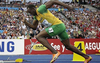 Usain Bolt Stretching Image