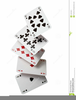 People Playing Cards Clipart Image
