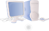 Personal Computer 4 Clip Art