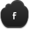 Free Black Cloud Facebook Small Image