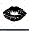 Clipart Of Lips Kiss Image