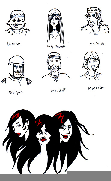 Macbeth Characters Clipart | Free Images at - vector clip art online, royalty free & public domain Macbeth Characters Clipart | Free Images at - vector clip art online, royalty free & public domain