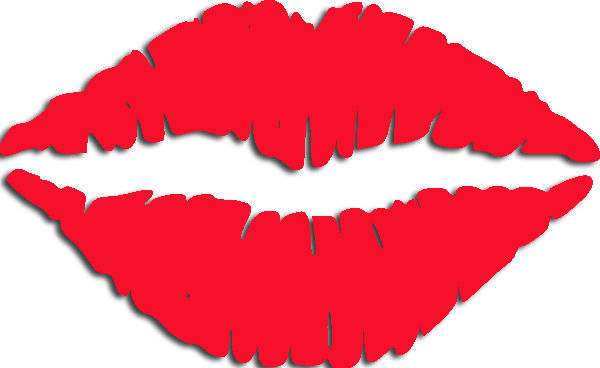 red lips clip art free - photo #49