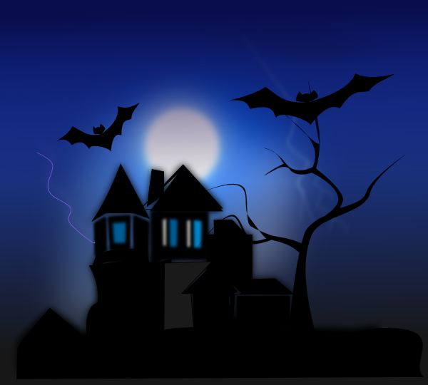 house at night clipart - photo #16