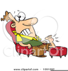Sore Foot Clipart Image