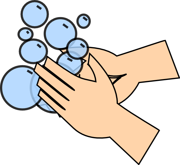 free clipart images hand washing - photo #1