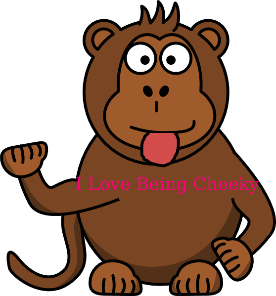 clip art cheeky monkey - photo #6