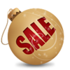 Christmas Sale Ball Image