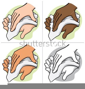 Drying Off Clipart Image