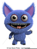 Furry Friends Monsters Clipart Image