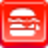 Free Red Button Icons Hamburger Image
